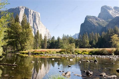 Nền Xem Thung Lũng Yosemite Cây Núi Cao Phía Tây Hình Chụp Và Hình ảnh ...