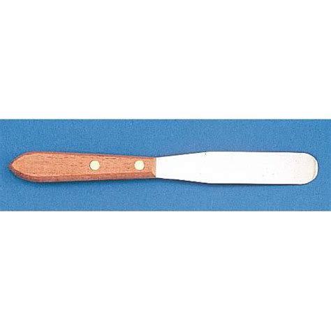 Stainless Steel Blade, Wooden Handle Spatula