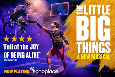 The Little Big Things Tickets January 2024 | London Theatre Direct | London Theatre Direct