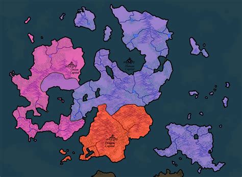 Dream Map: World (100AE) by Darzall on DeviantArt