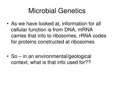 PPT - Microbial Genetics PowerPoint Presentation, free download - ID:3599583