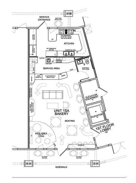 Small Bakery Floor Plan Layout - floorplans.click