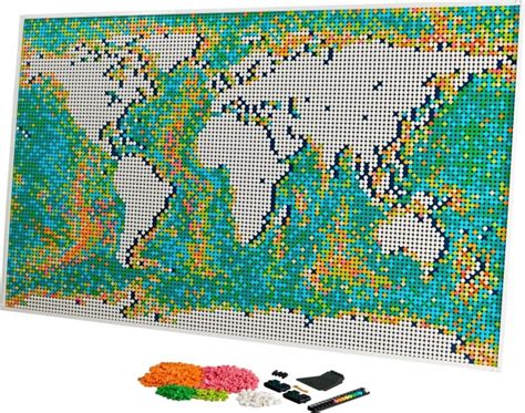 View LEGO® instruction 31203 World Map - LEGO instructions and catalogs ...