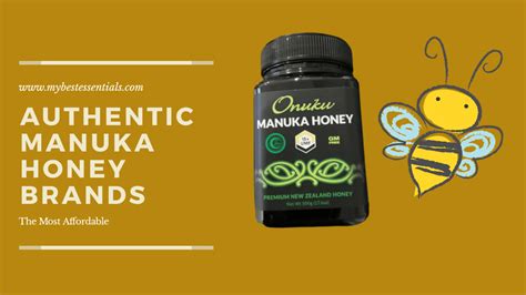 authentic manuka honey brands-the most affordable | My Best Essentials