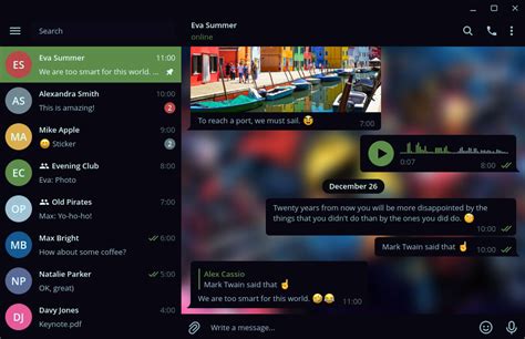 Telegram Desktop Themes