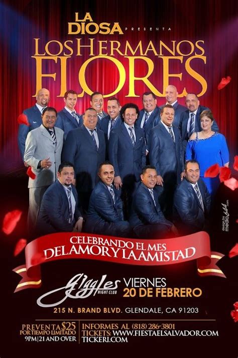 Los Hermanos Flores en Los Angeles Tickets Boletos at Giggles Night ...