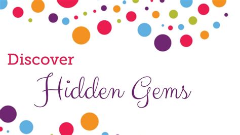 Hidden Gems - YouTube