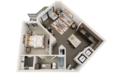 3D Floor Plans for Apartments that Look REAL!