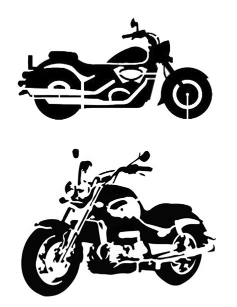 Motorcycles - Stencil – My Custom Stencils