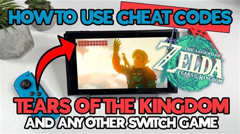 How To Use CHEATS In Zelda Tears of The Kingdom or ANY other Switch ...