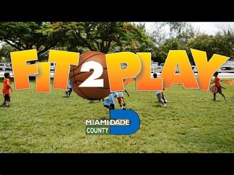 Miami-Dade Parks: Fit2Play Camps - YouTube