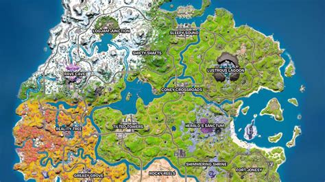 Fortnite Map 2024 Chapter 3 - Lora Sigrid