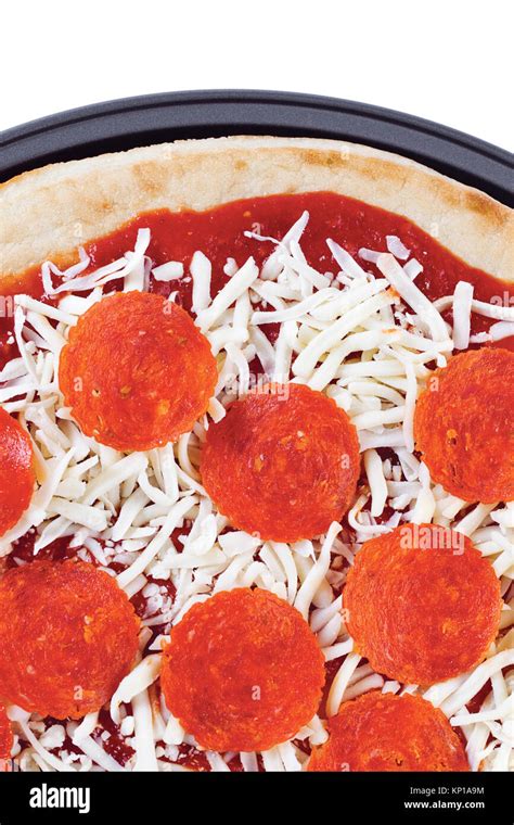 cheese and pepperoni pizza Stock Photo - Alamy