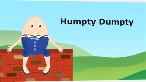 Computer image Humpty Dumpty on the wall free image download