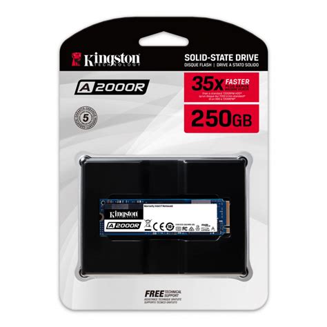 Kingston A2000 M.2 NVMe SSD - 250GB