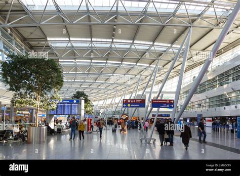 Dusseldorf Airport DUS Terminal Stock Photo - Alamy