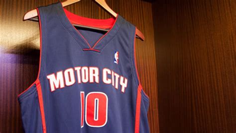 Detroit Pistons Unveil 'Motor City' Alternate Uniforms | Sole Collector