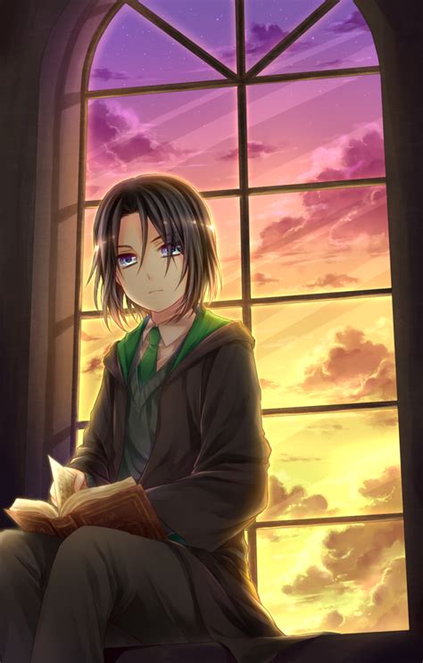 Severus Snape - Harry Potter Anime Photo (31417924) - Fanpop