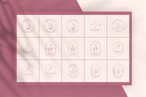 Pregnancy Logo Template on Behance