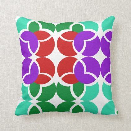 Distinct Throw Pillow - bedroom decor diy custom Colorful Throw Pillows, Decorative Throw ...