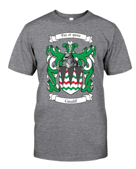 Caudill Family Crest Tee/hoodie - Etsy