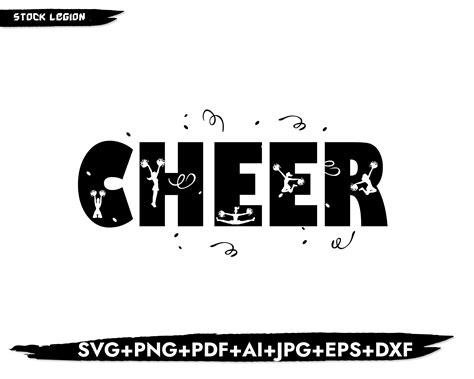 Cheer SVG By stockvectorsvg | TheHungryJPEG