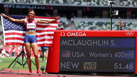 New World Record Set by USA’s Sydney McLaughlin at Tokyo Olympics 2020 Finals - EssentiallySports