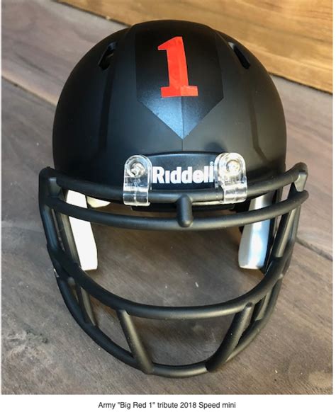 Army Black Knights Riddell Mini Football Helmet - 417 Helmets