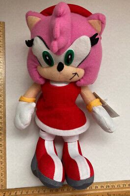2005 AMY ROSE Toy Network Sonic The Hedgehog Plush with Tag attached ...