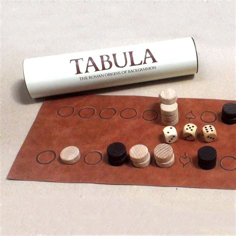 Tabula - The Roman Origins of Backgammon - Mainly Medieval