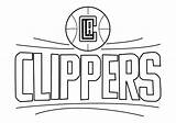 Los Angeles Clippers Coloring Pages Pdf  Coloringfoldercom sketch template