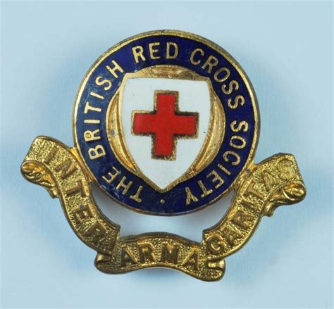 British Red Cross cap badge | British Red Cross