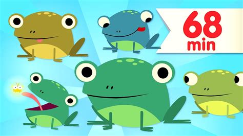 Five Little Speckled Frogs | + More Kids Songs | Super Simple Songs ...