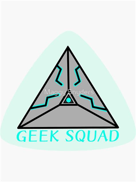 "Geek squad" Sticker by GayWriter | Redbubble