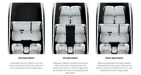 tesla-model-x-seating-configuration - TESLARATI