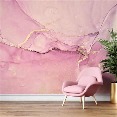 Pink Marble Wallpaper, Marble Texture, Wallpaper /peel and Paste Pink Wallpaper-self Adhesive ...