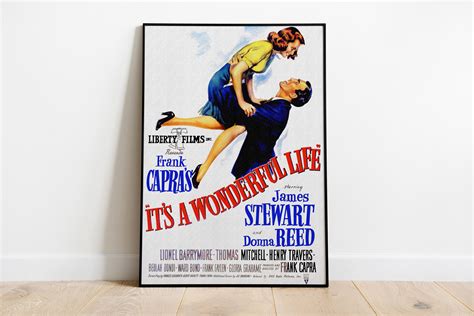 Its a Wonderful Life Poster Movie Poster Vintage Movie - Etsy