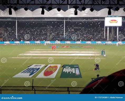 Karachi, Pakistan - February 20,2020: Full View of National Stadium ...