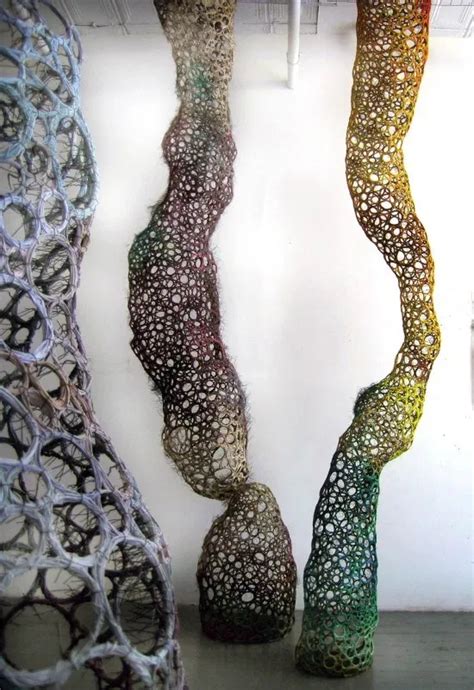 Margolis_Karen | Fiber sculpture, Organic art, Textile sculpture