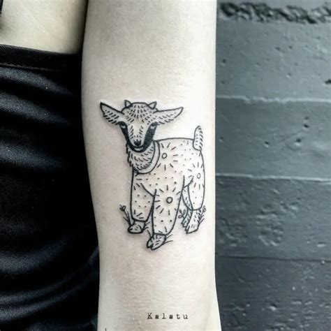 20 Glorious Goat Tattoo Designs and the Meaning of the Symbol