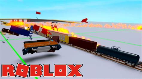 EPIC TRAIN CRASH! Roblox Train Crash Compilation Part 3 - YouTube