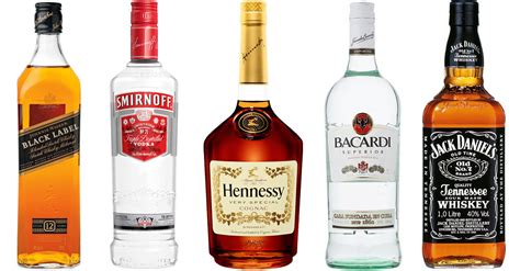 Types of Liquor - LetsHaveCocktails.com