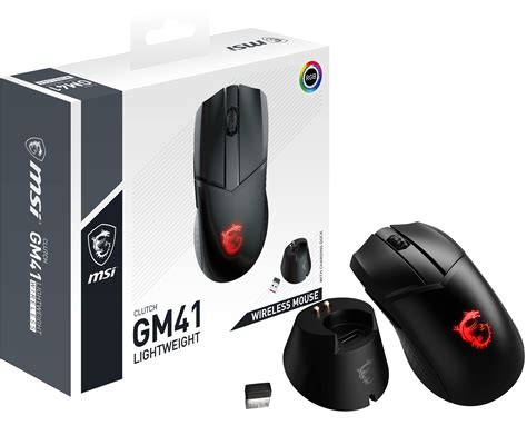 Buy MSIClutch gm41 Lightweight Wireless Gaming Mouse 'RGB, Upto 20000 ...