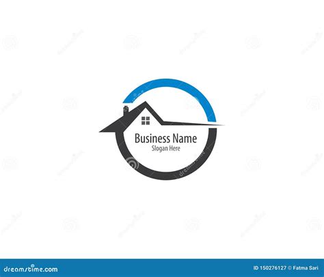 Property logo template stock vector. Illustration of home - 150276127