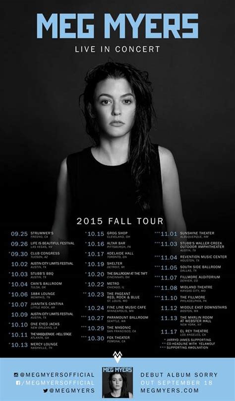 Meg Myers Announces Fall 2015 Tour Dates | mxdwn.com