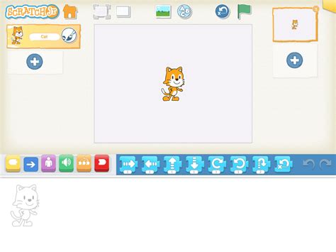 Scratch Jr coding lesson 3 - Move the Cat - Learn to code