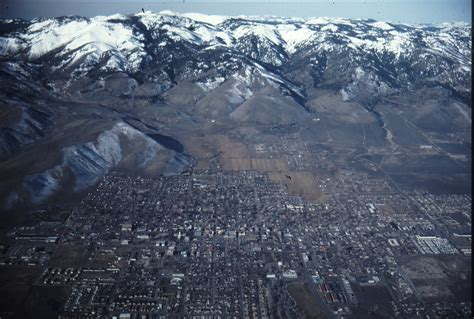 Downtown Carson City Aerial : Photo Details :: The Western Nevada Historic Photo Collection