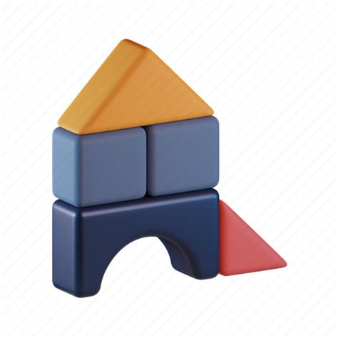 Building, blocks, architecture, construction, home, play icon ...