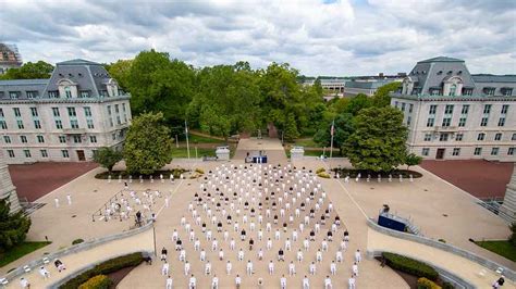 PHOTOS: US Naval Academy Class of 2020 swearing-in events