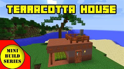 Minecraft - Mini Terracotta House - YouTube